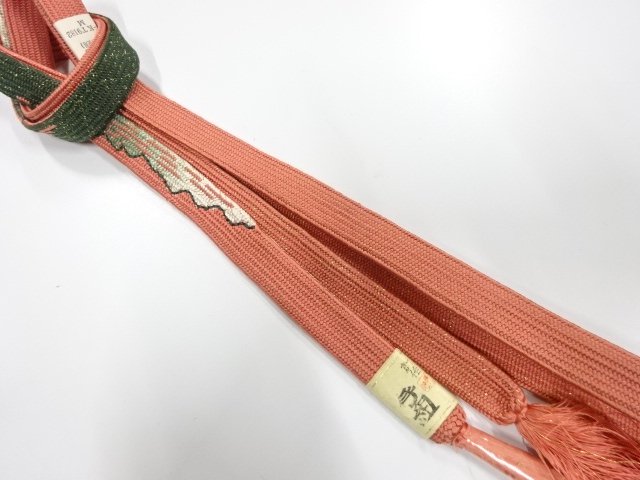 未使用品　正絹　手組帯締め